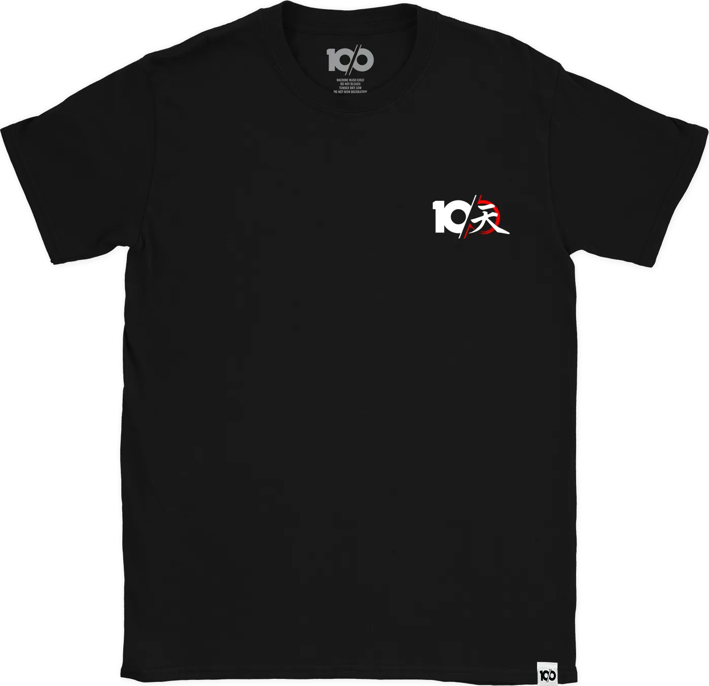 ten/o 'Sky logo' T-Shirt - Black