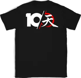 ten/o 'Sky logo' T-Shirt - Black