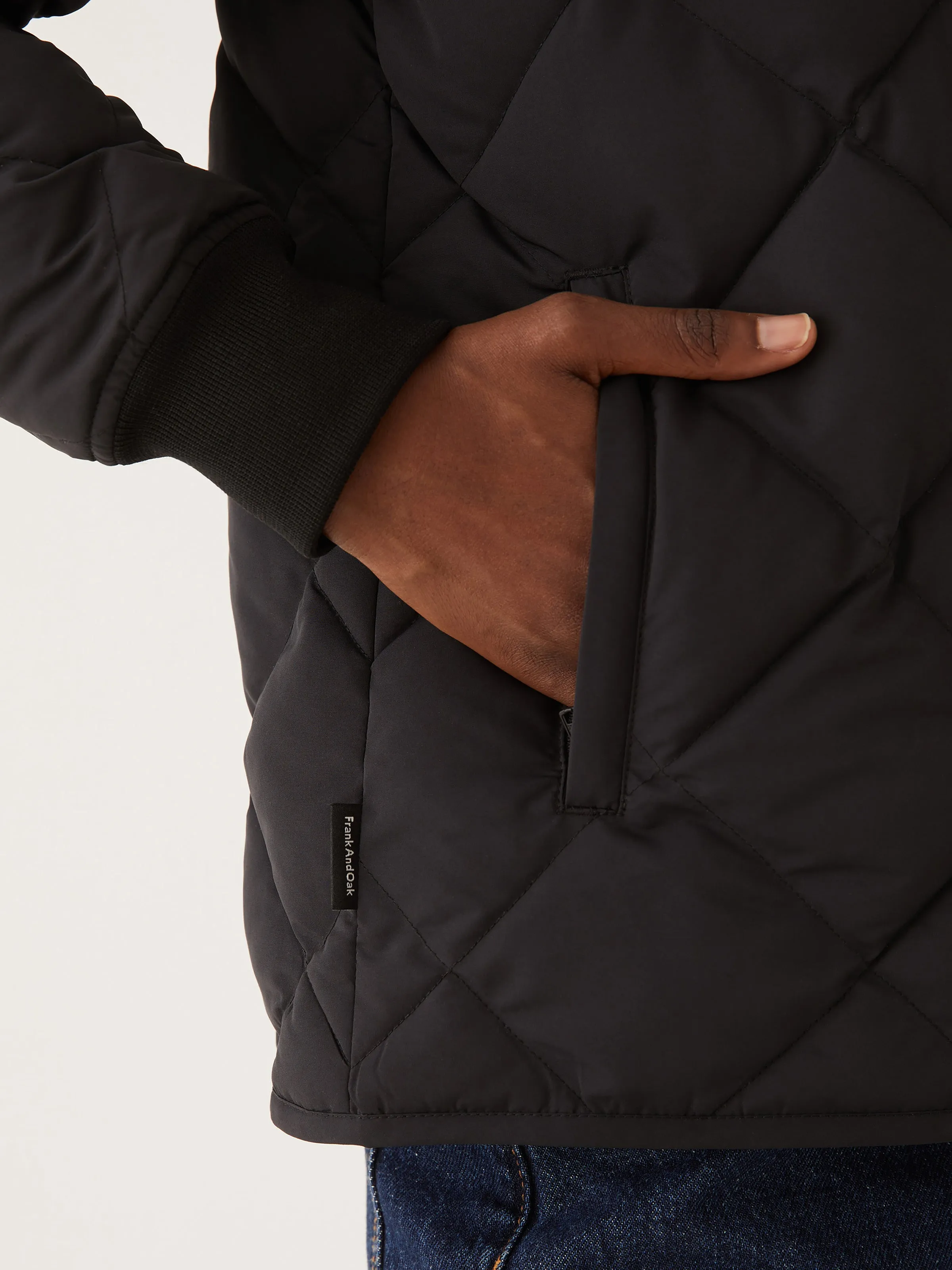 The Skyline Reversible Bomber in Black