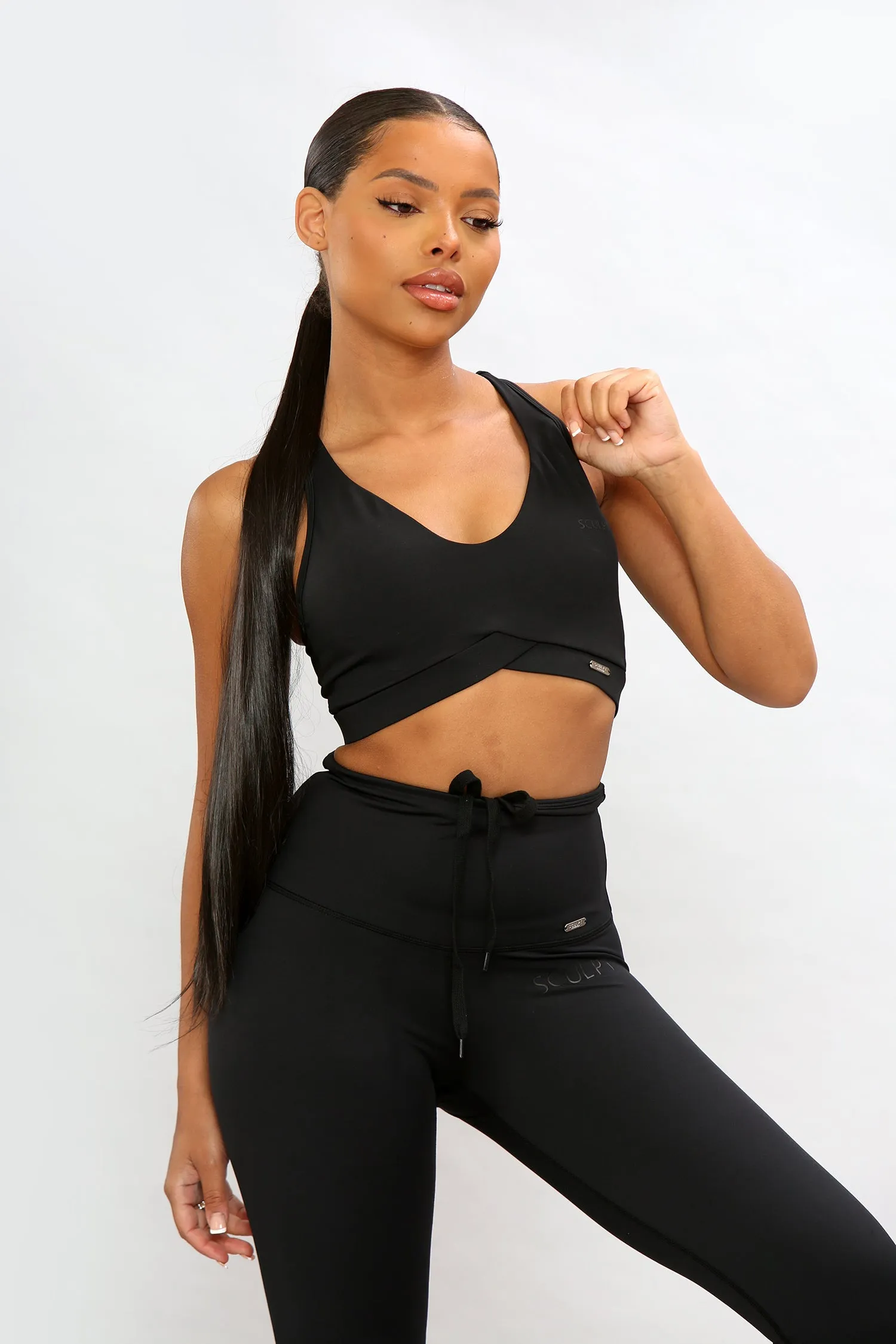 Tierra Sports Bra Black