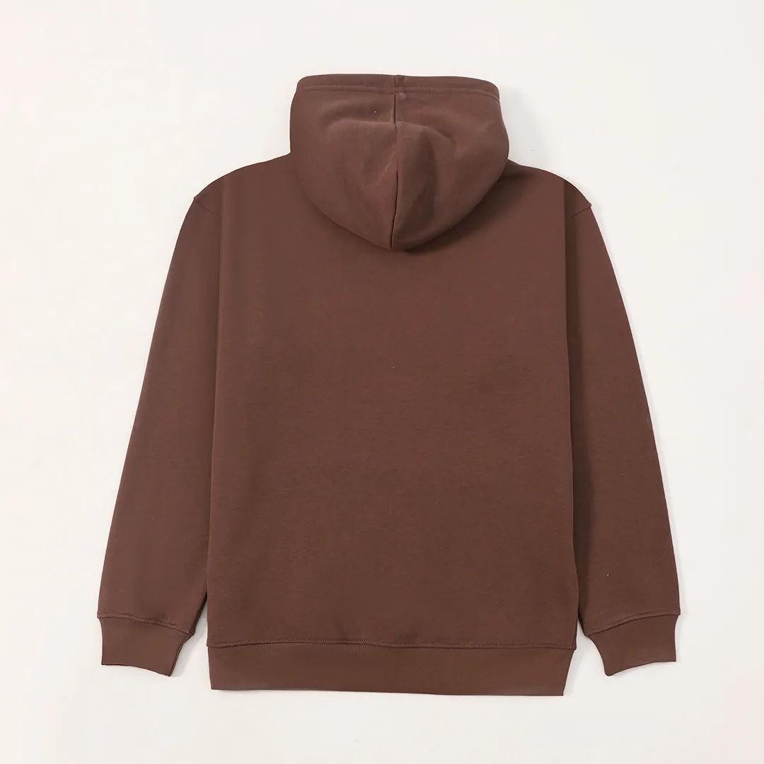 TNY Unisex Oversized Hoodie - Cocoa Brown