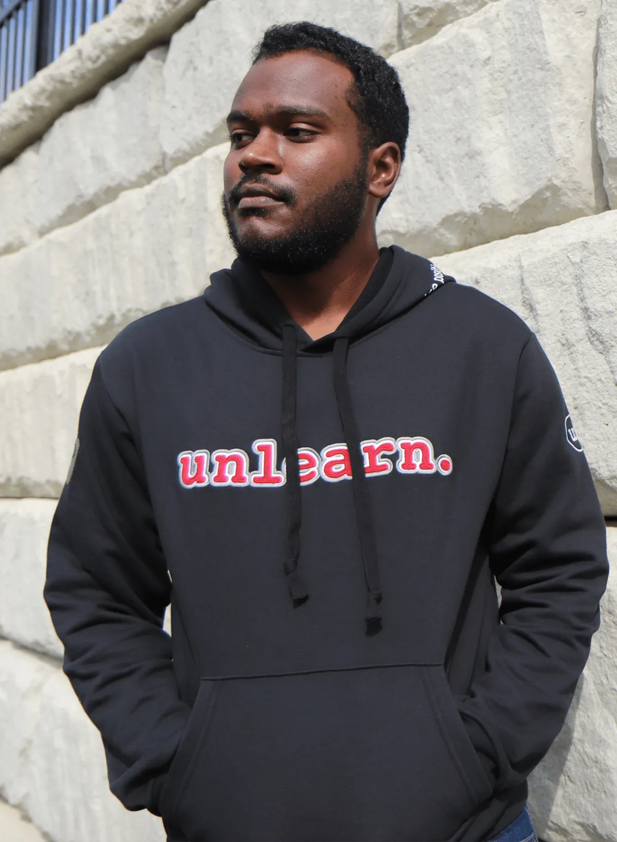 unlearn. Signature Gender Neutral Hoodie*