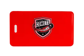 Utica Comets Red Luggage Tag