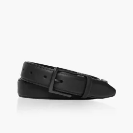 Women's Classic Leather Belt | Black Matte