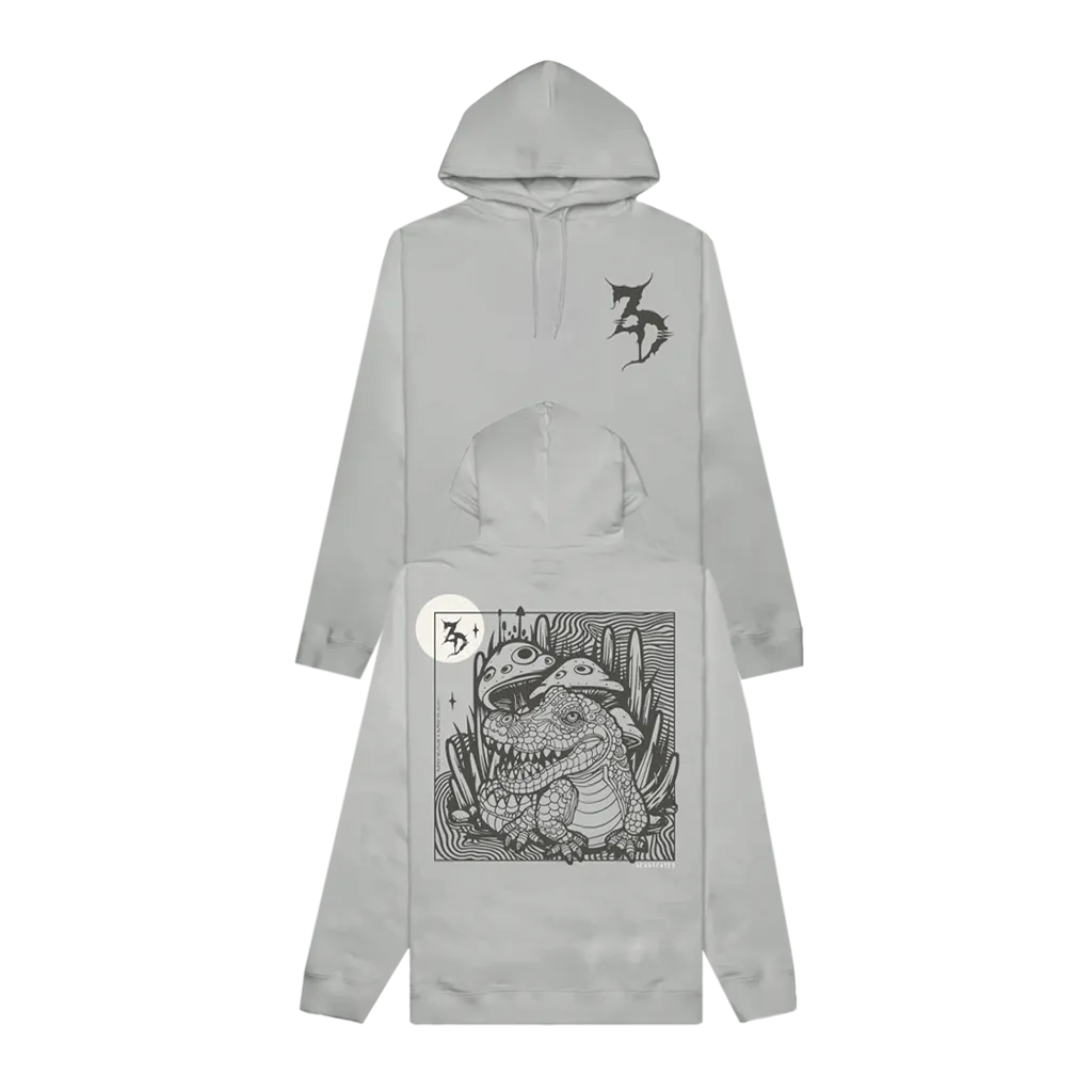 ZEDS DEAD - Zwampy Heavyweight Hoodie - Smoke